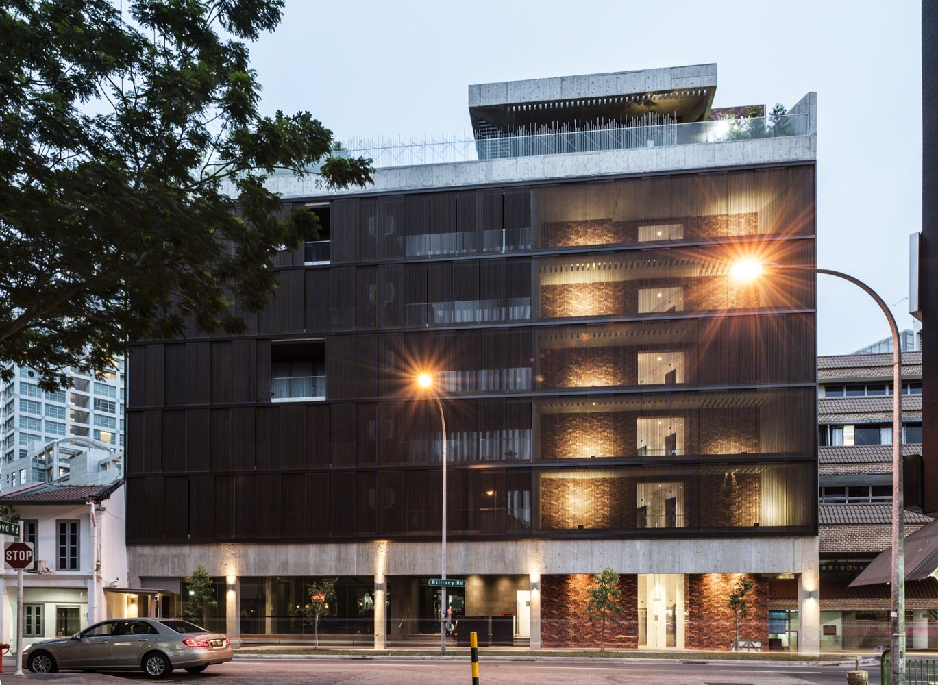 新加坡Killiney路住宅大厅丨ipli architects-28