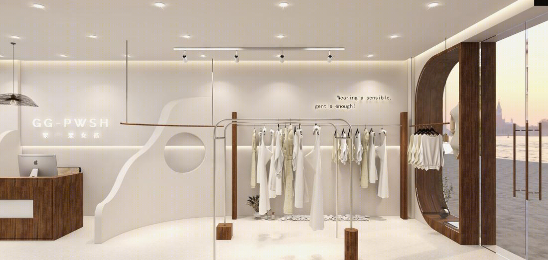 72m²服装店℃ 简约风-6