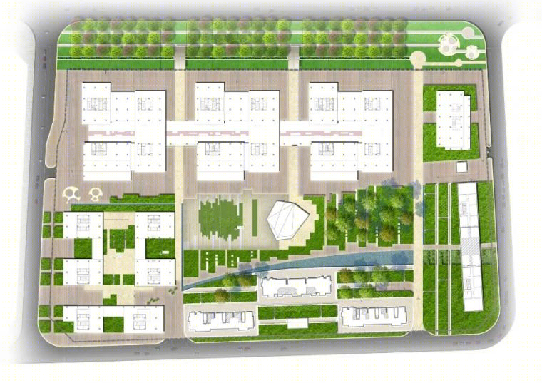 北京科技商务区示范区景观——绿色生态与都市生活的完美融合-34