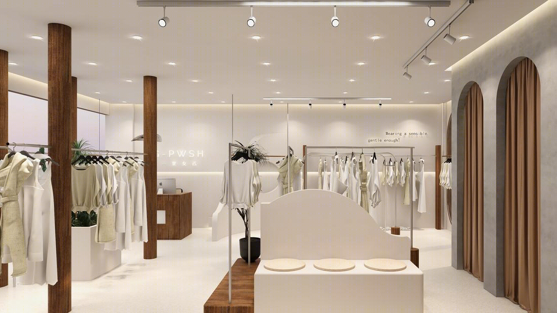 72m²服装店℃ 简约风-7