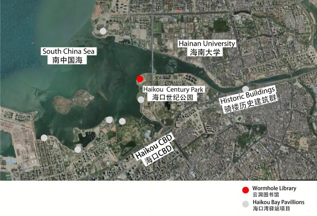 海口"云洞图书馆"——白色时空隧道连接现实与想象-9