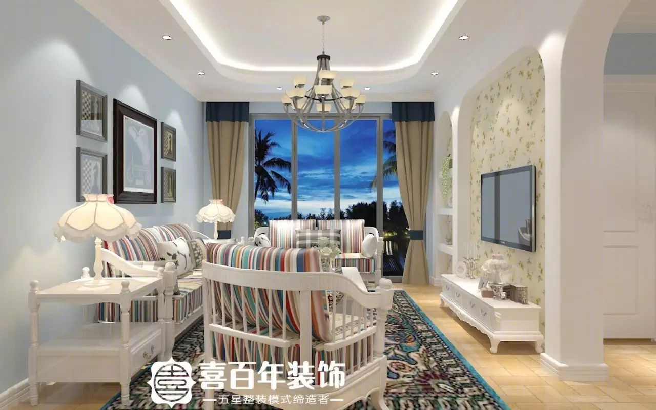 美的城 72.5㎡田园风家居,自然舒适的空间艺术-17