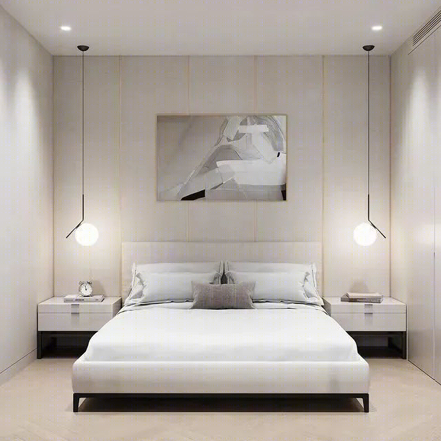 莫斯科 55㎡极简公寓丨俄罗斯莫斯科丨Dzerassa Design-19