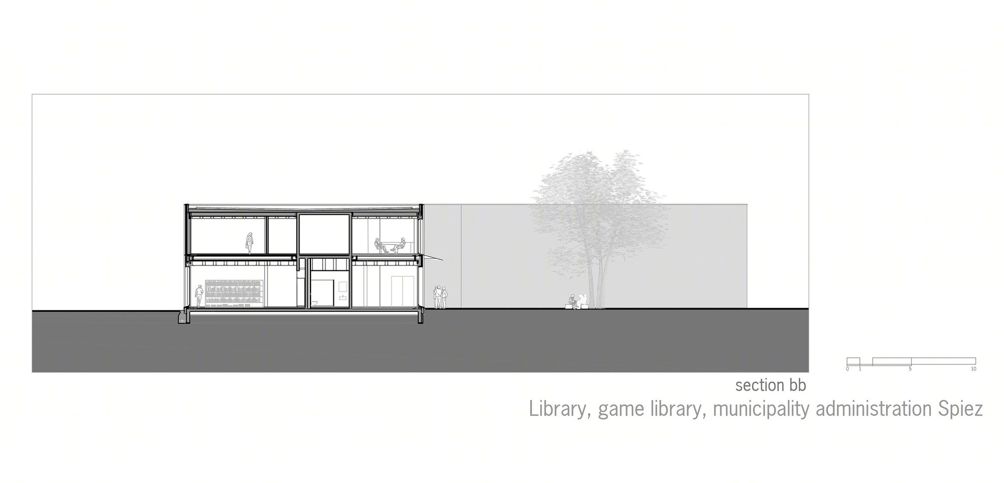 瑞士图书馆和市政府丨bauzeit architekten-40