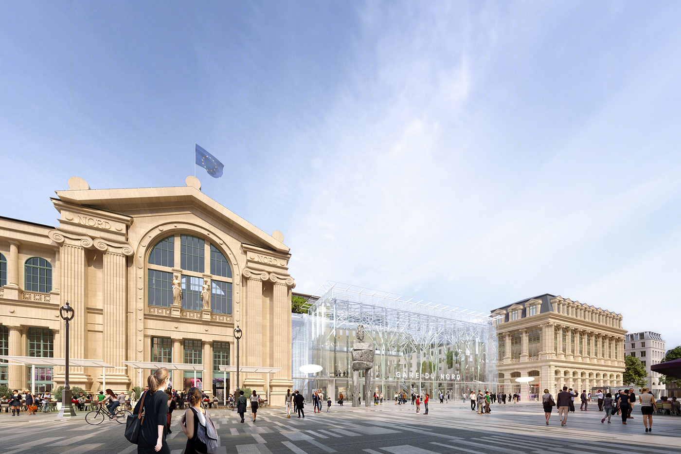 巴黎 GARE DU NORD 现代化火车站设计丨法国巴黎丨Neiko Srl-10