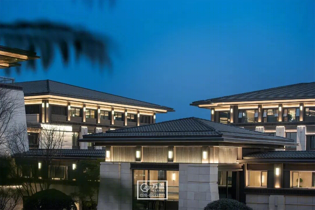 成都锦城湖盛美利亚酒店丨中国成都丨万盖美式建筑-24