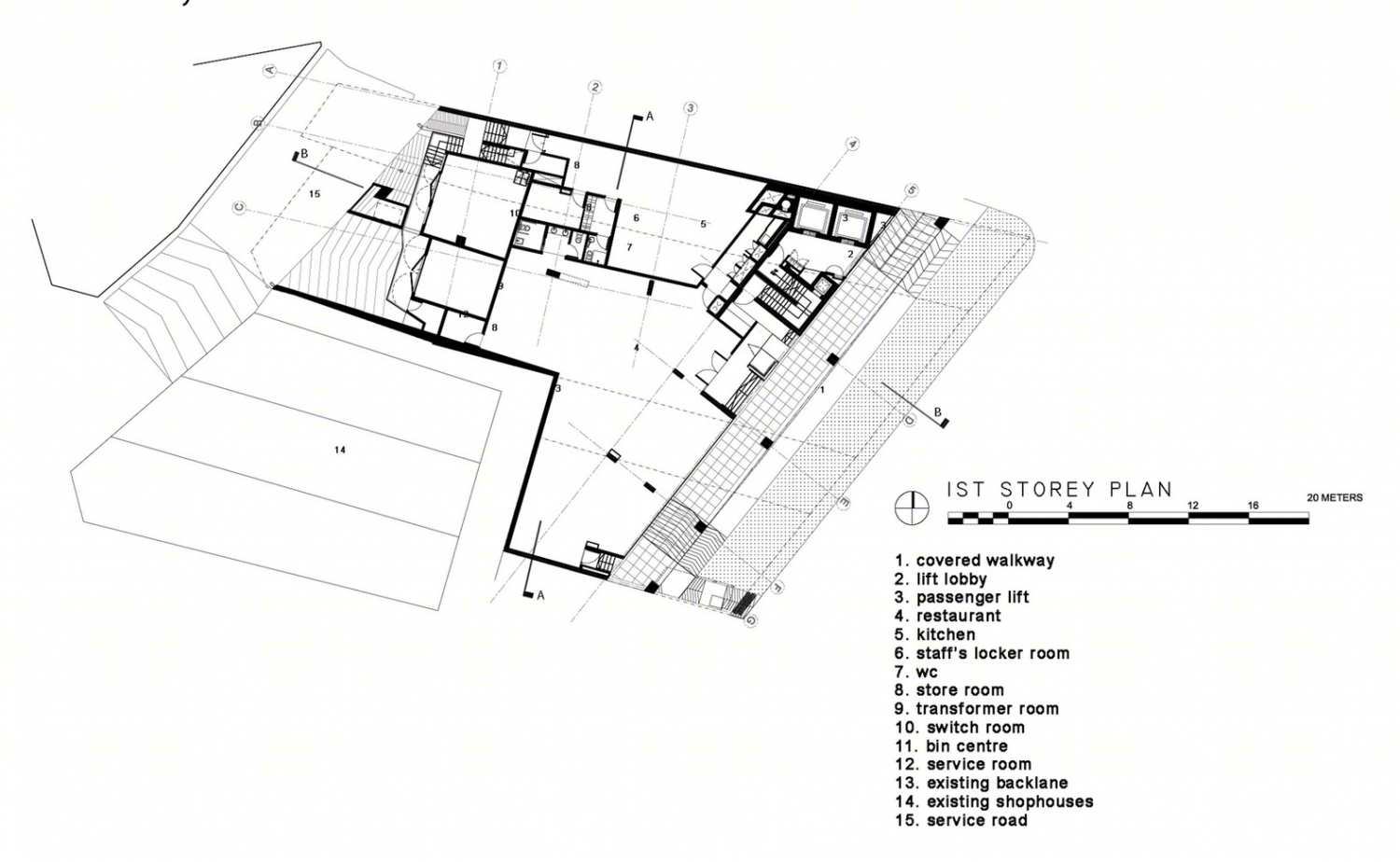 新加坡Killiney路住宅大厅丨ipli architects-30