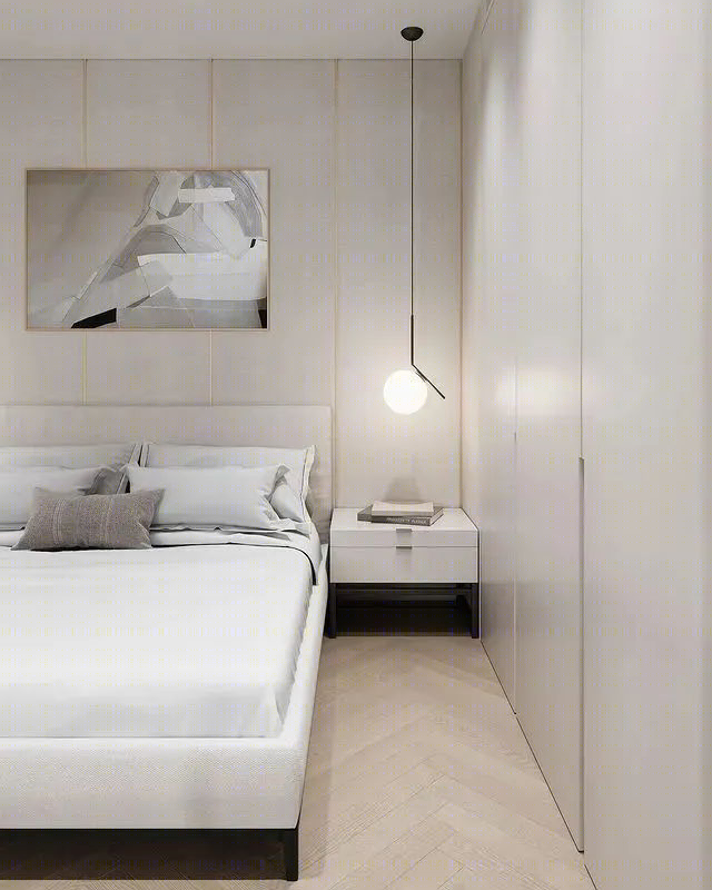 莫斯科 55㎡极简公寓丨俄罗斯莫斯科丨Dzerassa Design-20