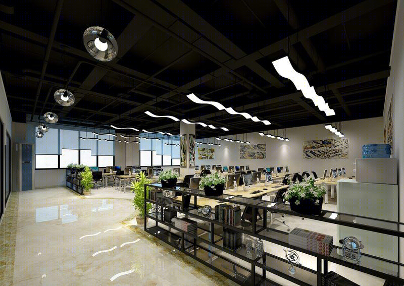 观澜办公室 | 自然元素与工艺设计的完美结合-1