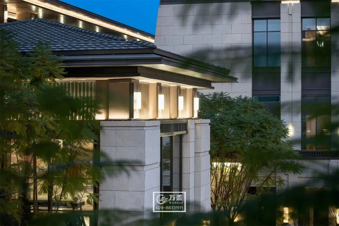成都锦城湖盛美利亚酒店丨中国成都丨万盖美式建筑-25
