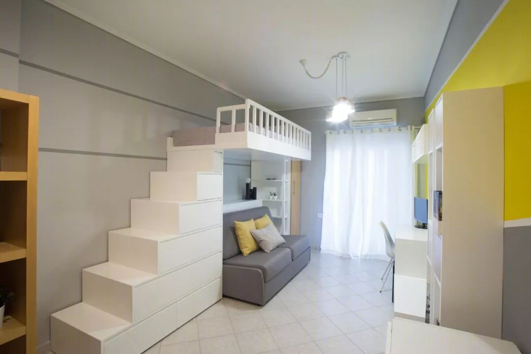希腊 Airbnb 短期出租屋 | 紧凑空间打造温馨活力之家-2