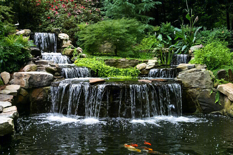 Artistic Landscapes 住宅小院的水景景观-22