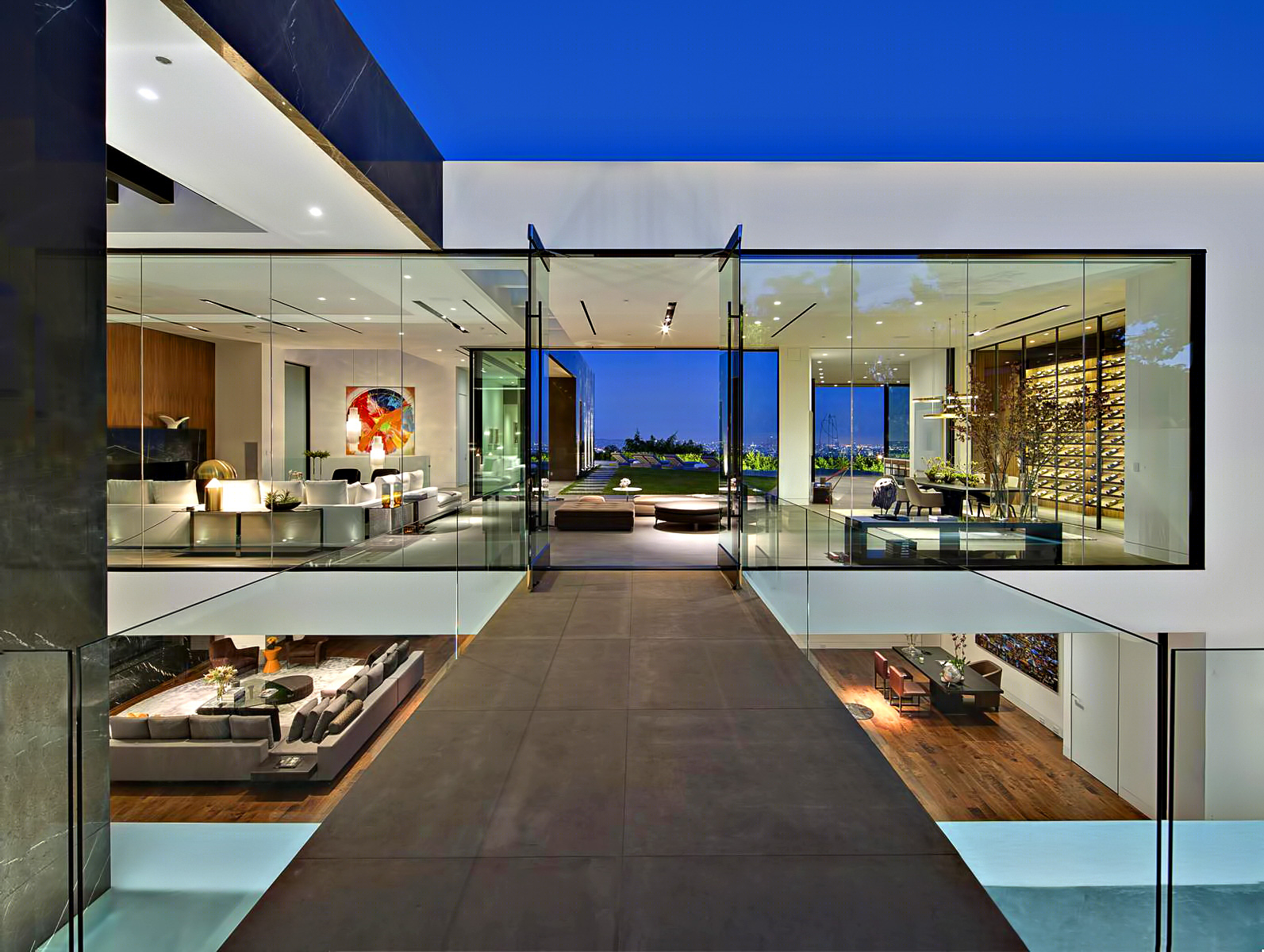 Calvin Klein 的现代奢华之家丨建筑师 Paul MaClean,室内设计 Mary Ta-43