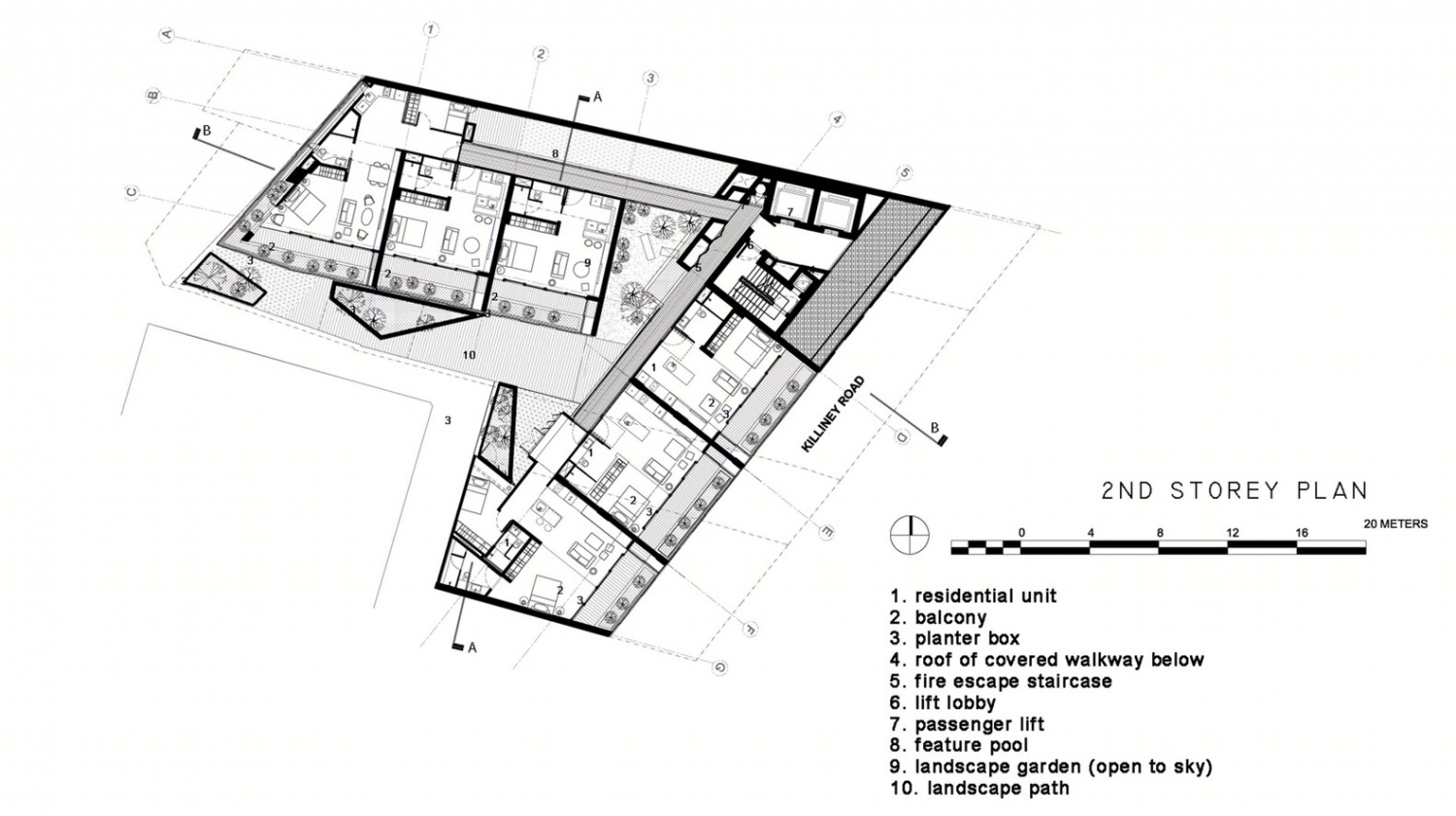 新加坡Killiney路住宅大厅丨ipli architects-32
