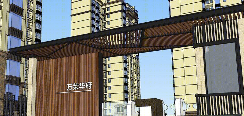 万荣华府-- 天玺花园 | 欧式园林景观的雅致与自然-0