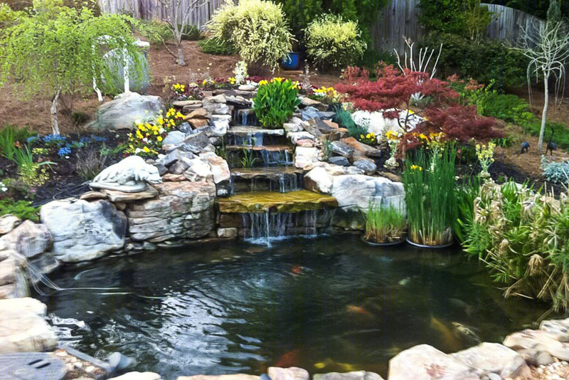 Artistic Landscapes 住宅小院的水景景观-23