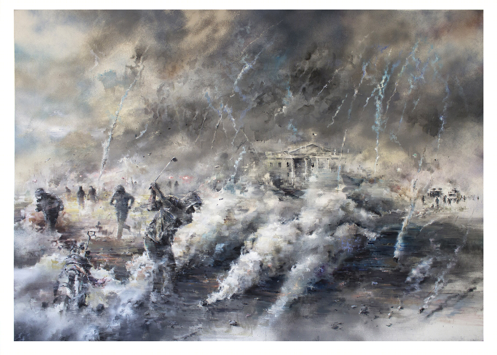 Pejac 的“呼吸暂停”展览丨德国柏林-40