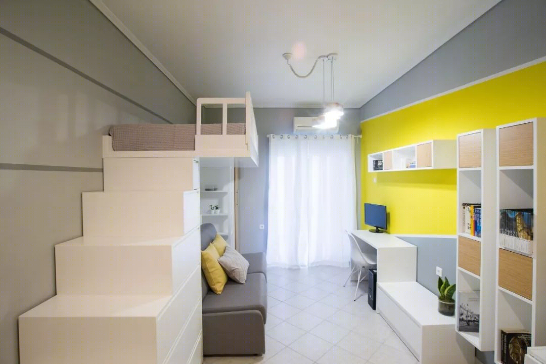 希腊 Airbnb 短期出租屋 | 紧凑空间打造温馨活力之家-3