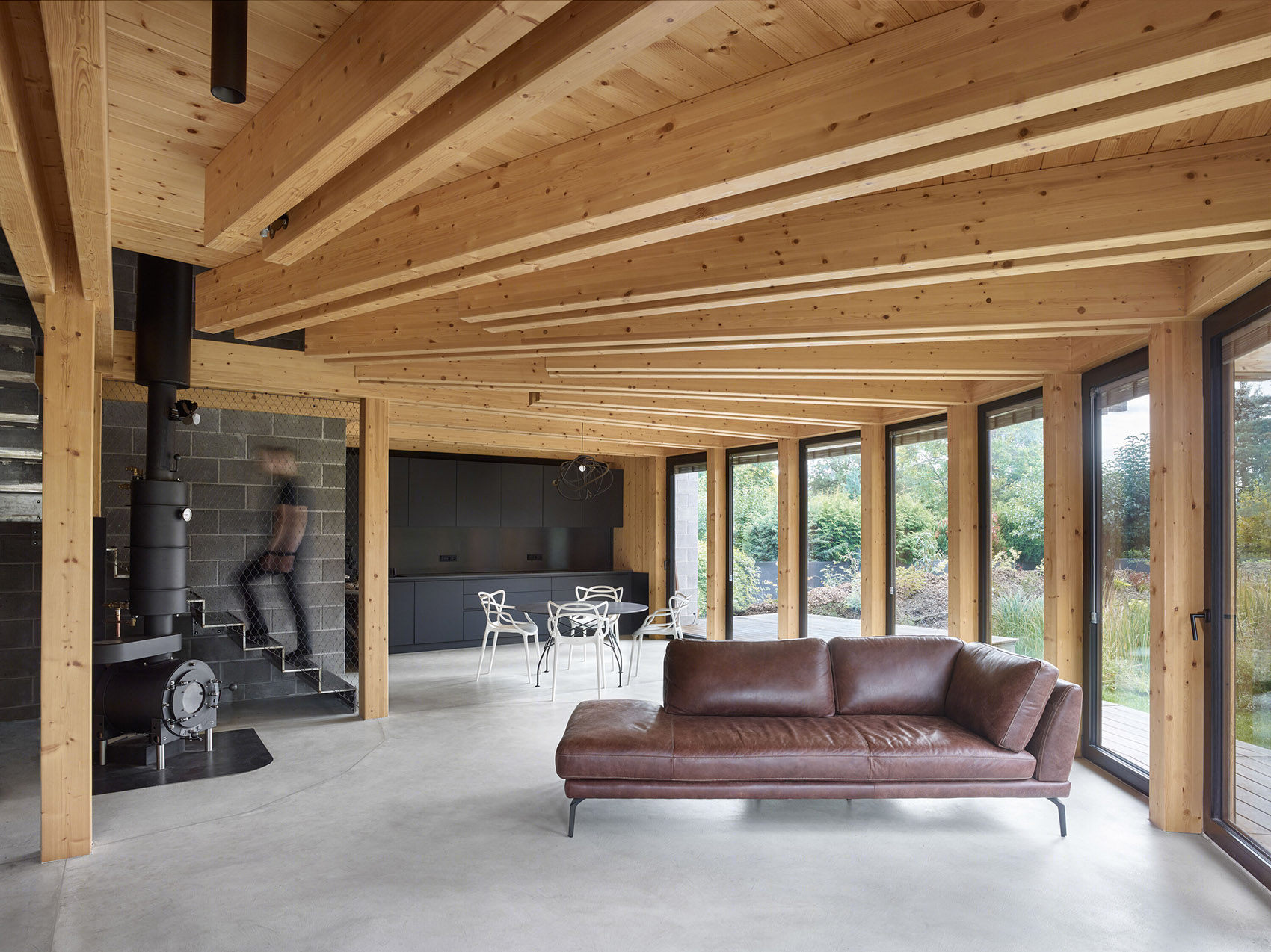 朝向太阳的绿色住宅丨Stempel & Tesar architekti-26