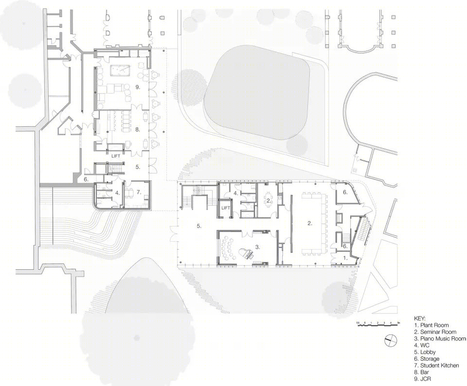 牛津 Wadham 学院新楼丨英国牛津丨AL_A-42