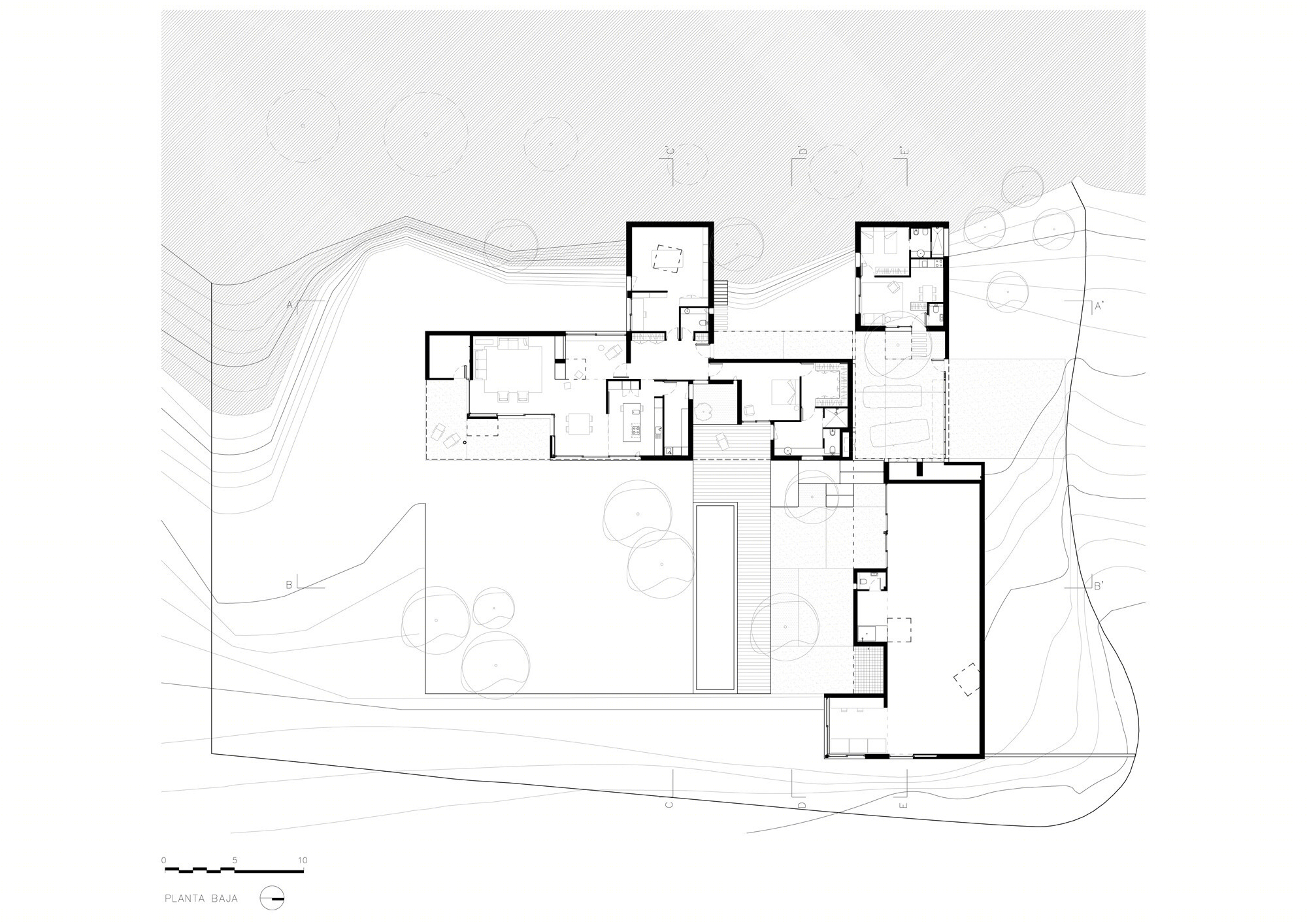 Bach Arquitectes 打造西班牙家庭画室 | 融入自然,功能齐全-23