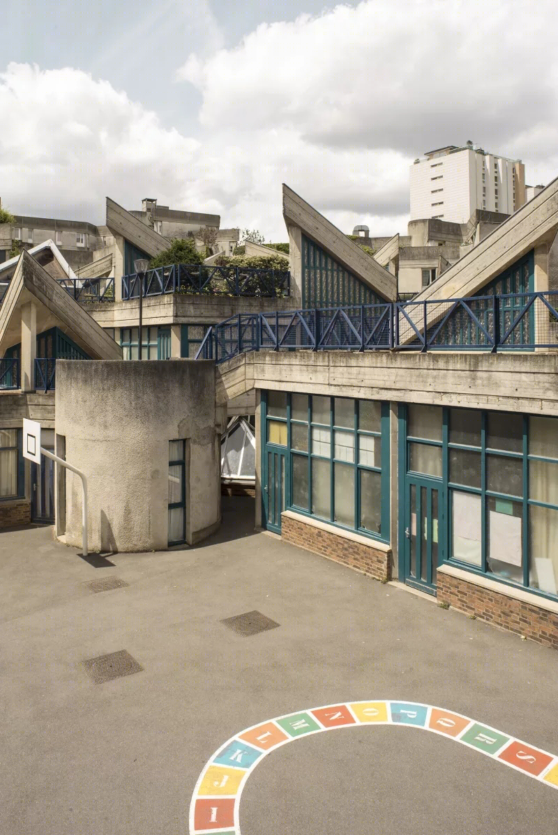 塞纳河畔伊夫里社会住房-9