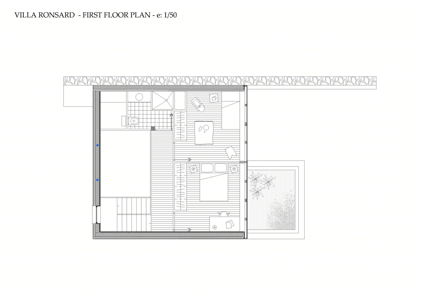 Villa Ronsard 现代住宅设计丨法国丨Calmm architecture-34