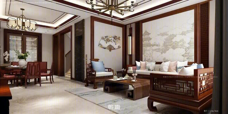 雅怀 · 私人别墅的中式诗意空间设计-15