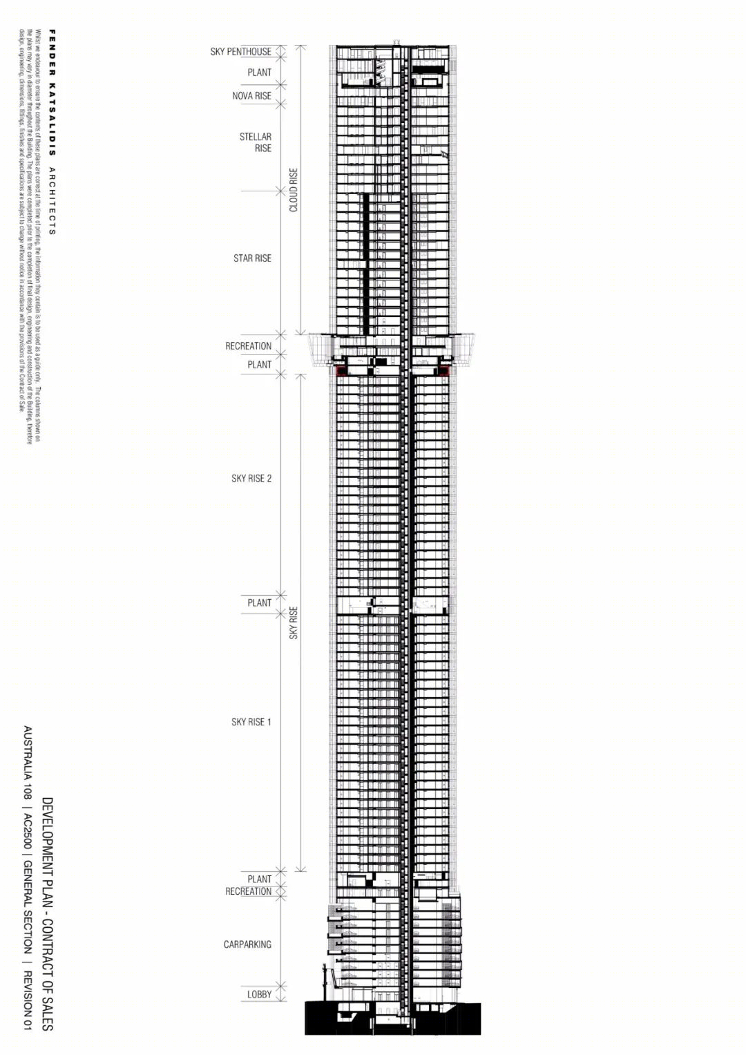 Australia 108住宅塔楼丨澳大利亚墨尔本丨Fender Katsalidis建筑事务所-51