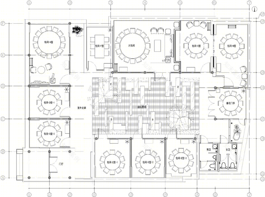 花家怡园·北新桥四合院餐厅丨中国北京丨北京栋三尺设计有限公司 DSC·DESIGN-30