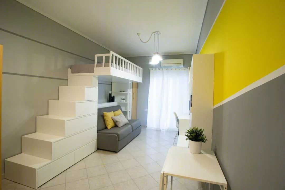 希腊 Airbnb 短期出租屋 | 紧凑空间打造温馨活力之家-7
