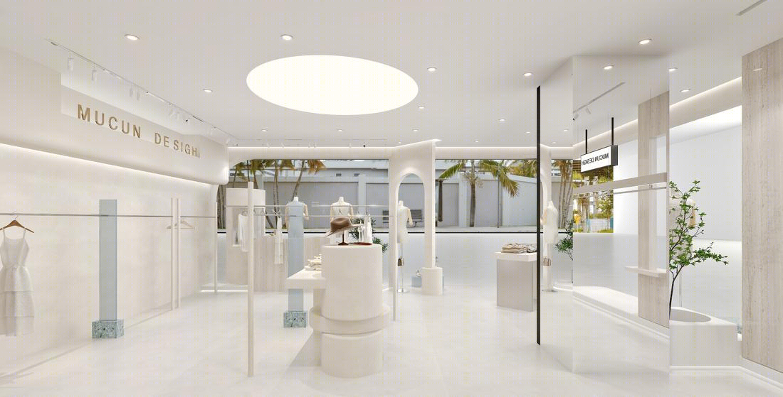 94m²服装店℃ 简约风-5