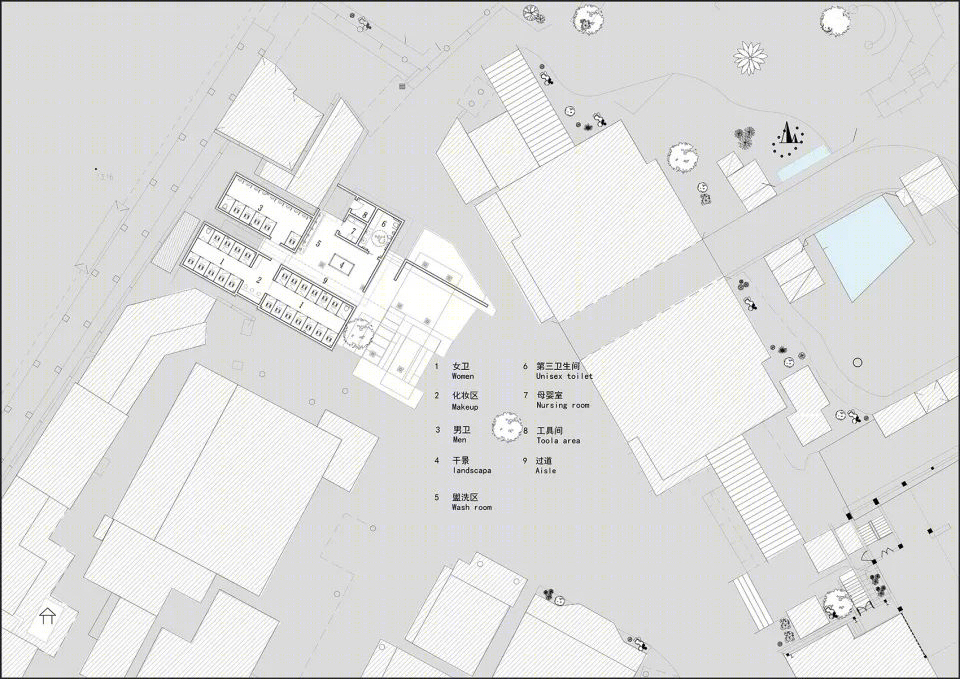 杭州宋城景区“大屋顶”公厕 | 传统与现代的完美融合-34