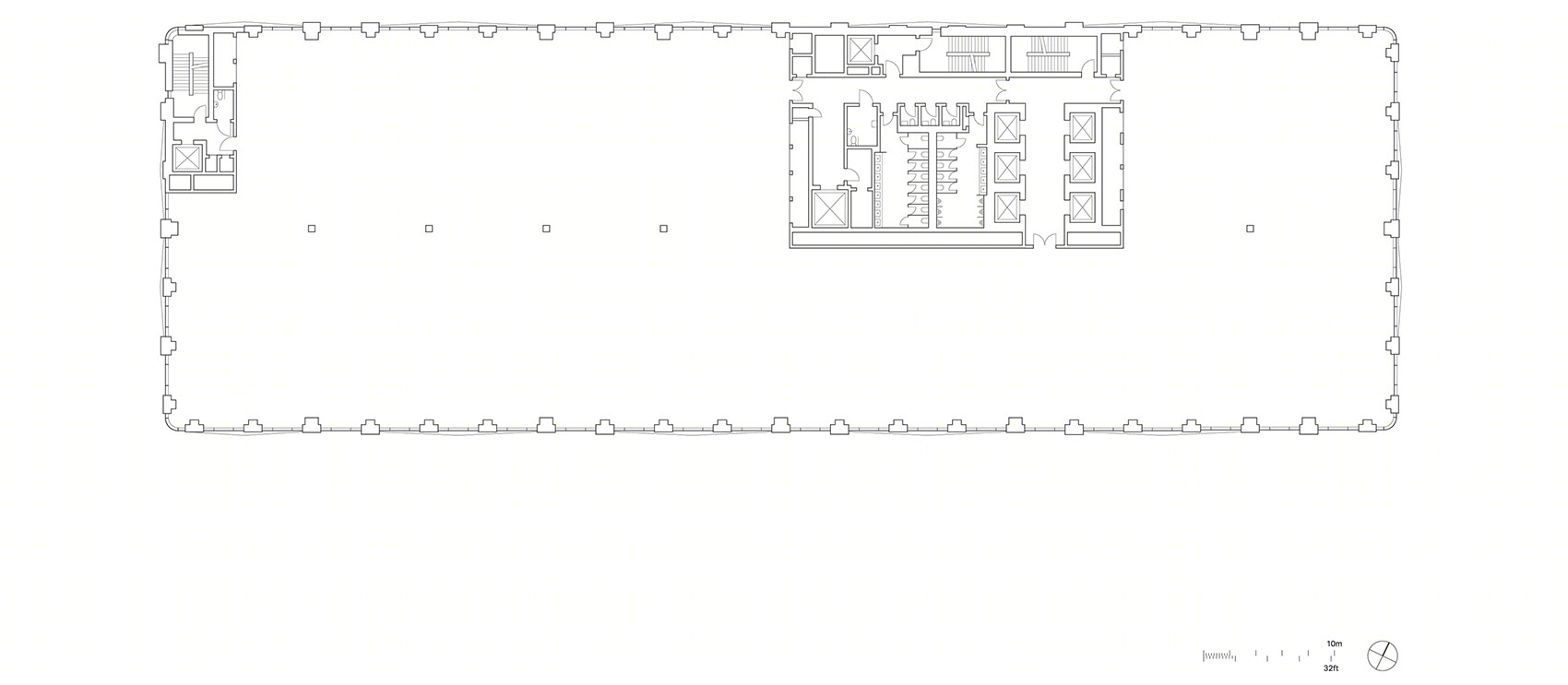 英国 New Balley 街三号  HMRC 商务办公楼丨Make Architects 事务所-31