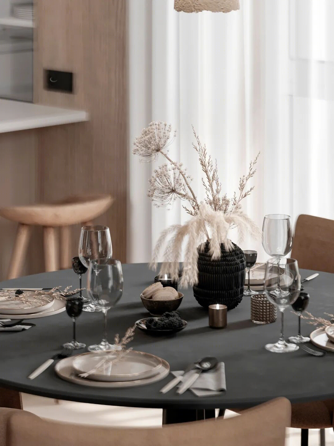 75㎡极简原木居丨Tomkin Design-27