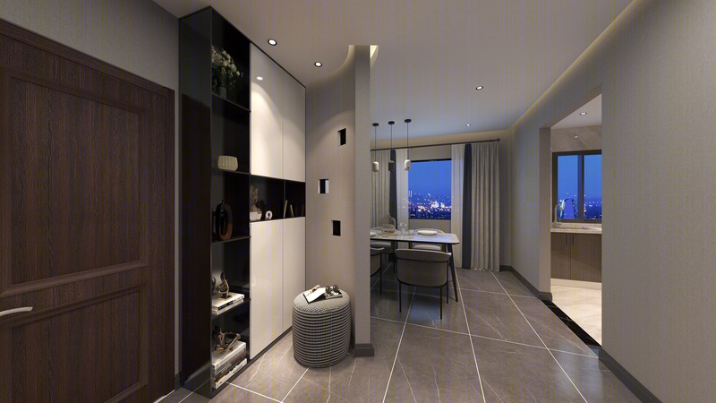 融合外星元素的现代卧室设计丨个旧市景秀文华家装-39