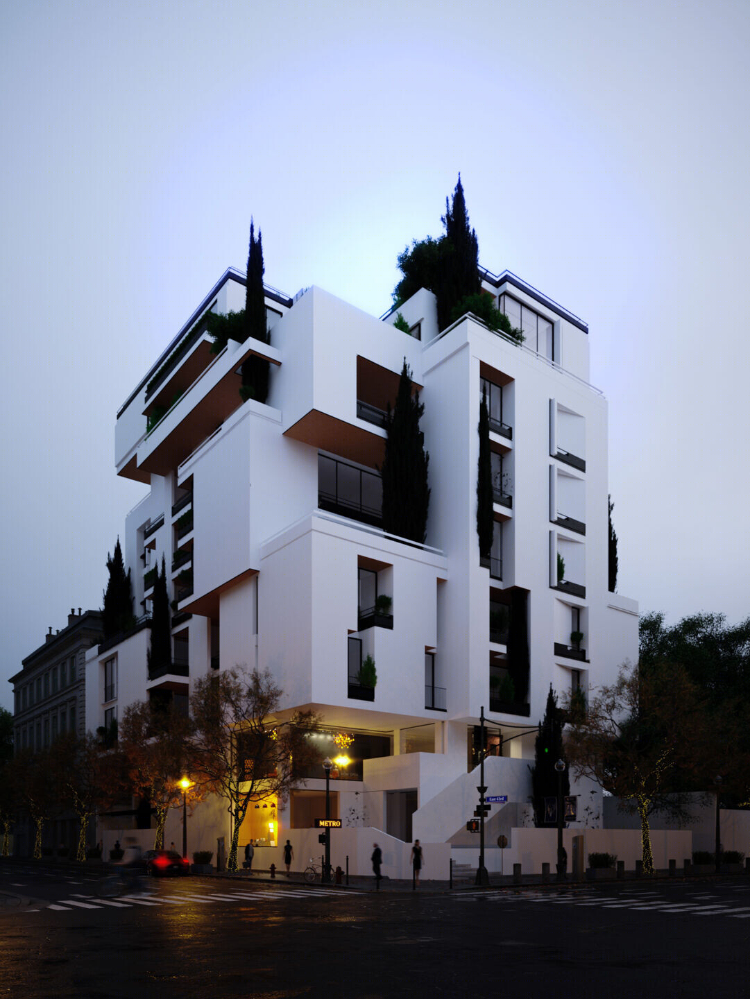 伊朗自然主义公寓建筑设计丨shenakhteh studio-30