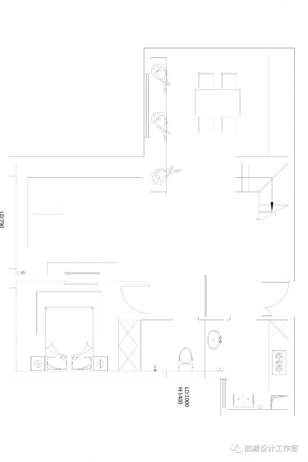 港城一品 | 沙金引领的 160m²舒适住宅空间设计-11