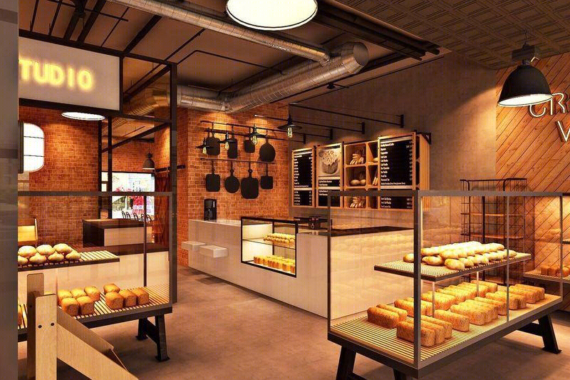陈杰丨甜品店丨牛角村面包店-4