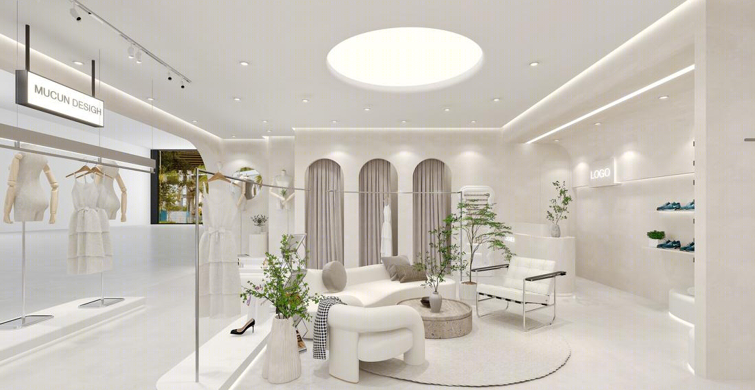 94m²服装店℃ 简约风-6
