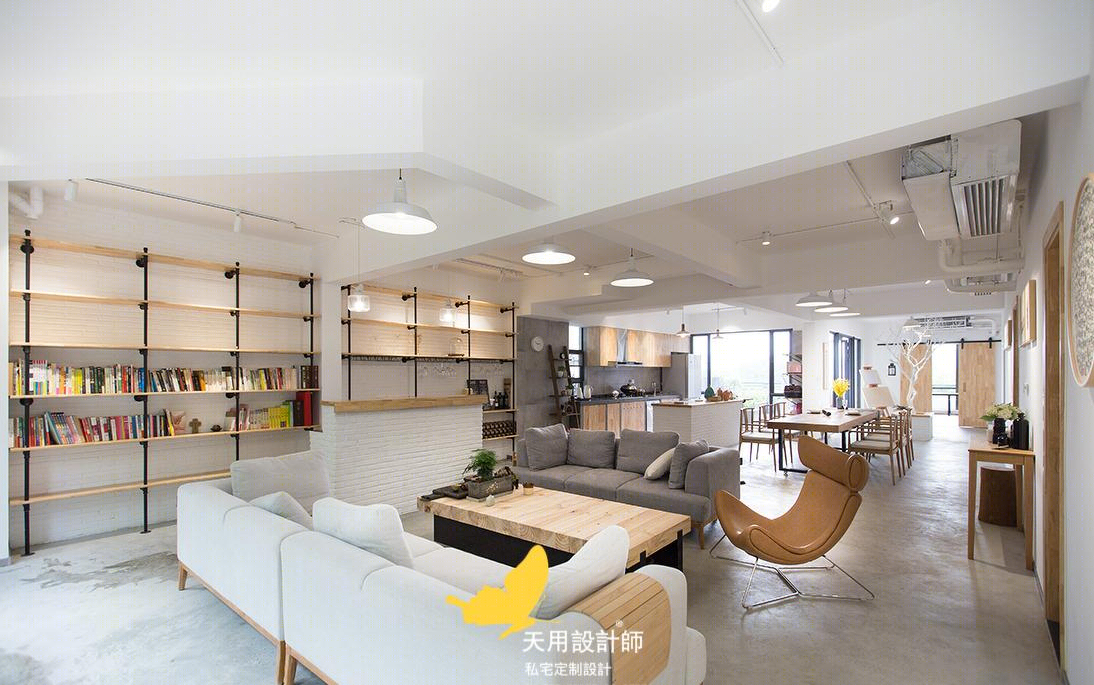 现代工业风家居设计,自然舒适,融入生活-13