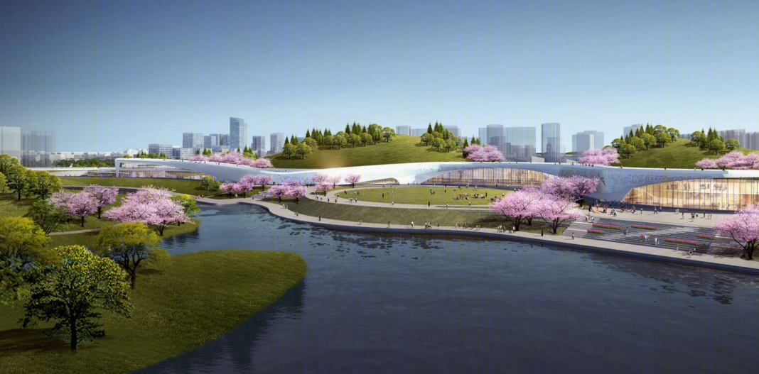 汇流公园 · 水城融合的生态景观设计丨中国成都丨万盖美式建筑-40