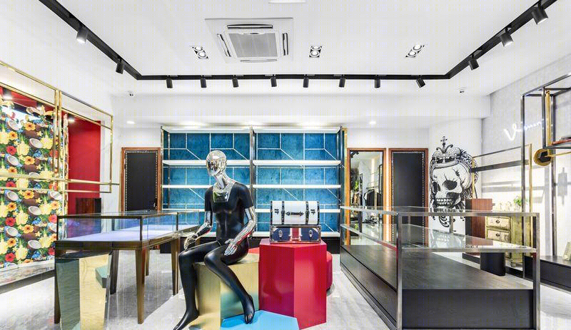 泰州 V-man 国际男装店现代设计展现轻奢气质-13