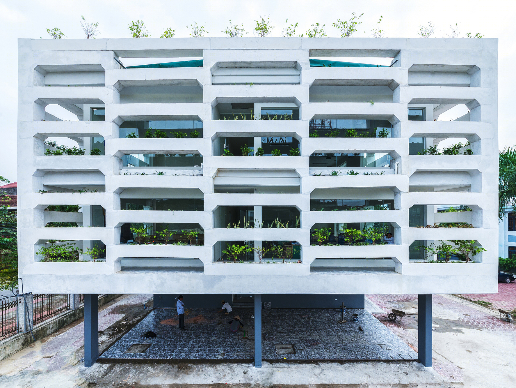 越南SRDP·IWMC办公楼丨H&P Architects-7