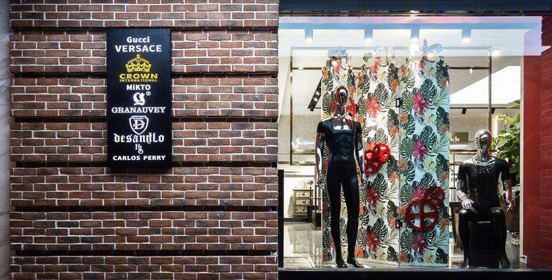 泰州 V-man 国际男装店现代设计展现轻奢气质-14