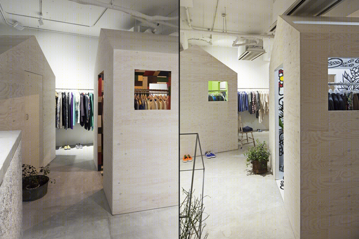 东京猫街 Vintage 服装店设计丨Manabu Okano Studio201-27