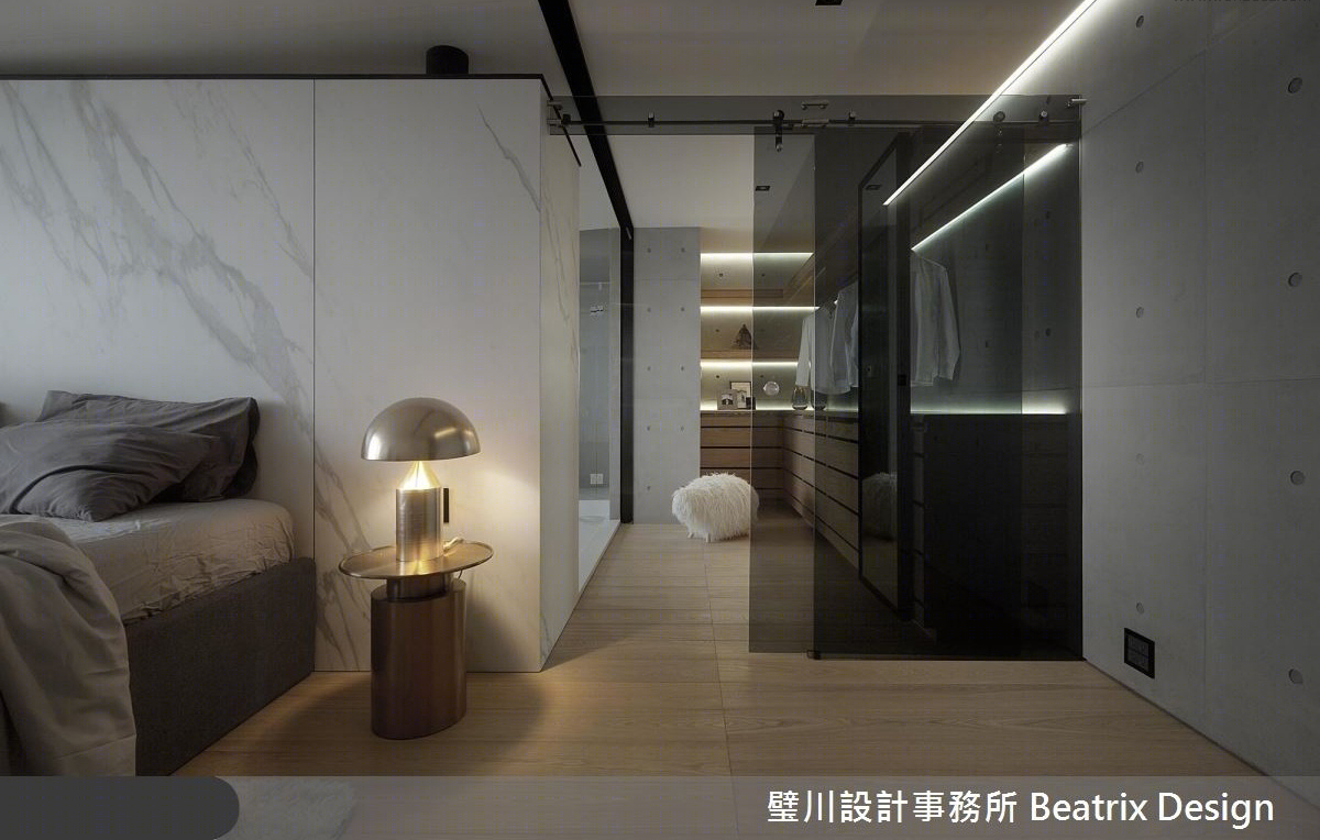 致敬安藤忠雄,80 坪现代宅展现清水模魅力-14