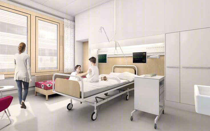 瑞典Karolinska大学附属医院改造-20