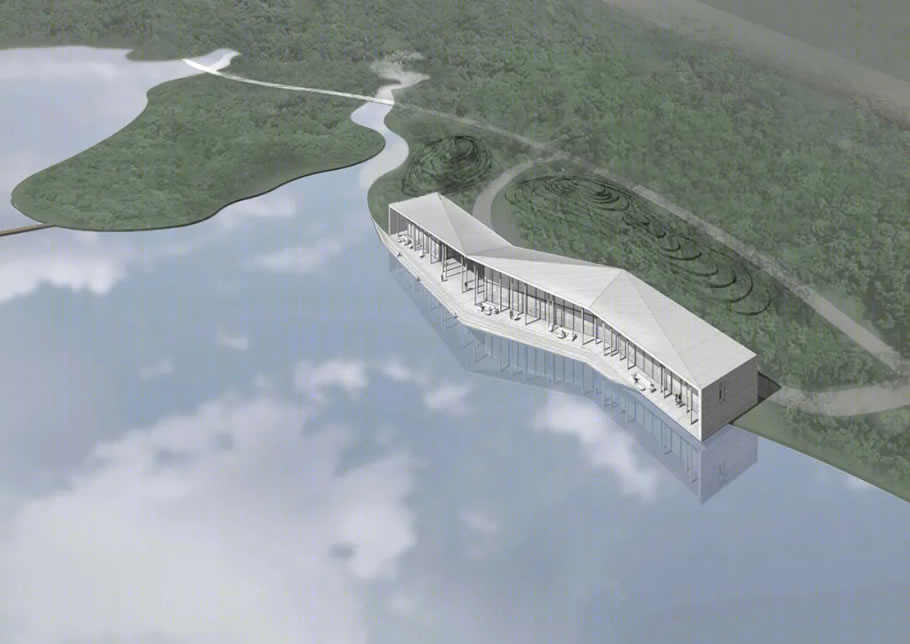 金华湖海塘公园文化休闲建筑群丨中国金华丨清华大学建筑设计研究院有限公司-32