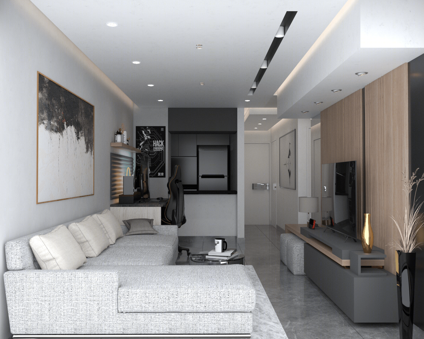 Anastasiya Gushchina丨平层丨Diseño Interior (Lima - Perú 2021)-3